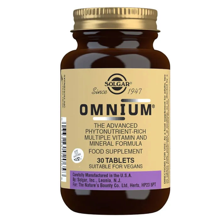 Solgar Omnium 30 tabletter