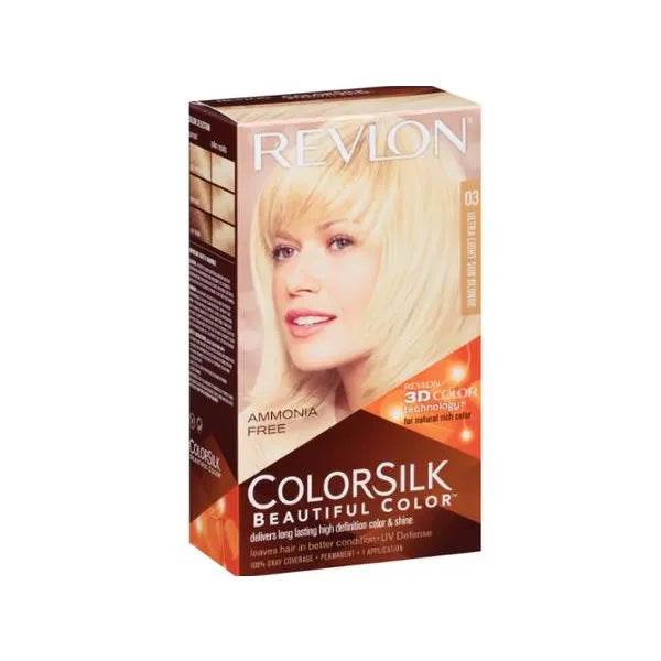 Revlon Colorsilk sans ammoniaque 03 Ultra Light Sun Blonde