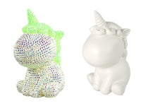 LEAN Toys Kreatives Einhorn Set DIY Diamanten Kristalle Grün – Produktabbildung 2