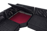 CLP Ecksofa Tibera 5mm rubinrot – Produktabbildung 8