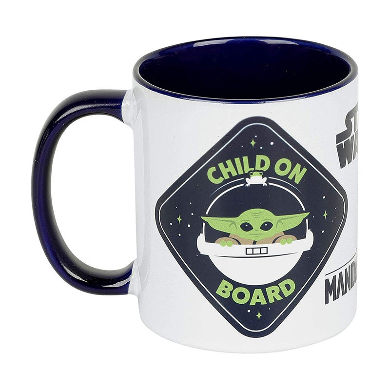 Star Wars - Ceramic mug in a gift box 300 ml (Mandalorian Baby Yoda)