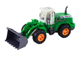 Chargeuse-pelleteuse télécommandée R/C avec bras de levage vert (2)