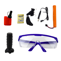 Fusil d'assaut pour billes d'eau hydrogel avec lunettes de protection, noir, 86 cm (3)