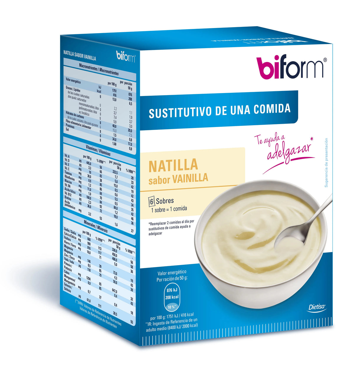 Biform Crema Vaniglia 6 Bustine