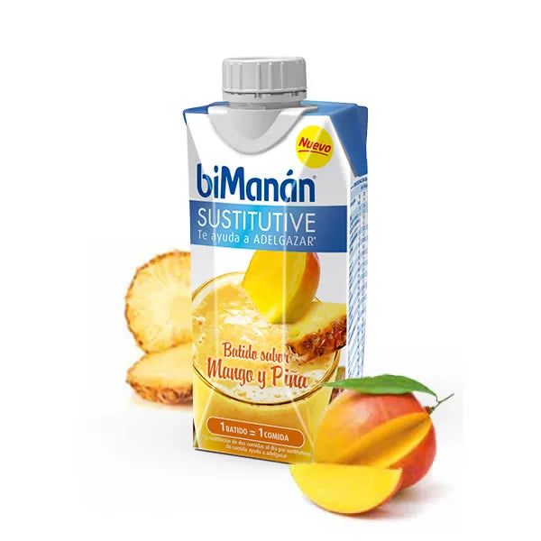 Bimanan Meal Replacement Milkshake Mango and Pineapple Flavor 330ml