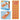 Oppustelig bademadras orange Bestway 43015