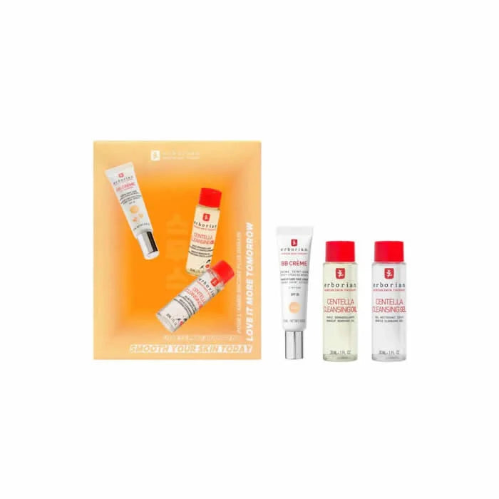 Erborian BB Crème Au Ginseng Doré SPF 20 15 ml sæt 3 dele