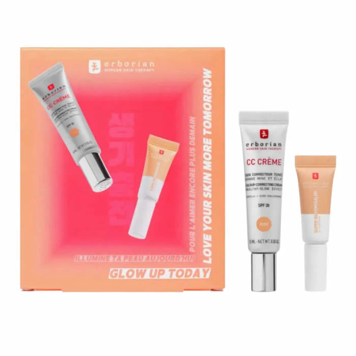Erborian CC Crème Colour Correcting Cream Spf30 Doré 15ml Sæt 2 artikler