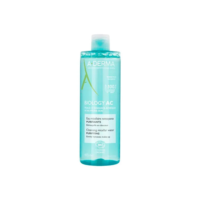 A-Derma Biology AC Eau Micellaire Nettoyante Purifiante 400 ml