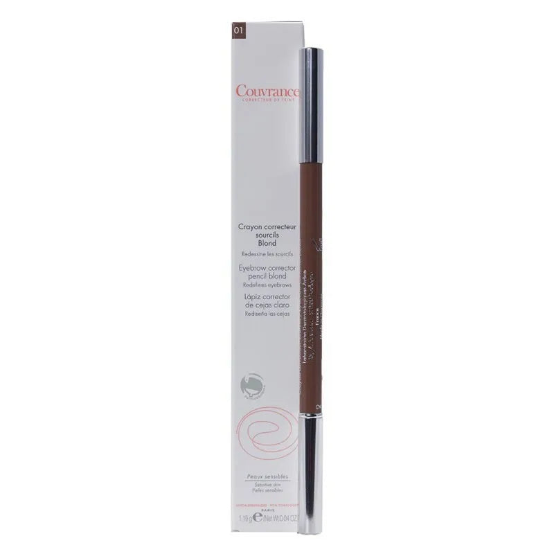 Avène Couvrance Eyebrow Corrector Pencil Light No. 1, 1.19 g