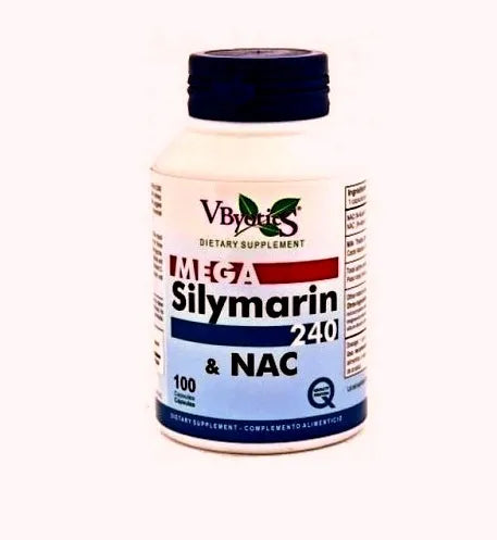 V.byotic Mega Silymarin 240 e Glutatione Ravanello Ne 100 Capsule