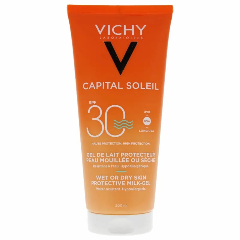 Vichy Capital Soleil Milk-Gel Wet Skin SPF30 200 ml