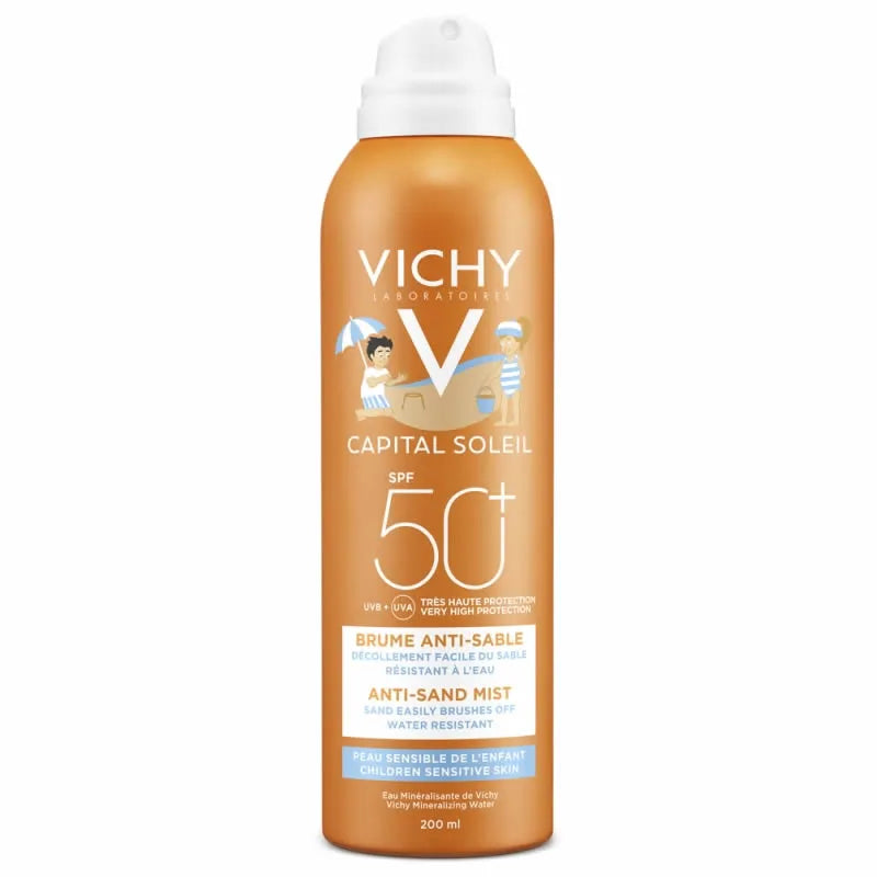 Vichy Capital Soleil Anti-Sand-Spray til børn SPF50 200ml
