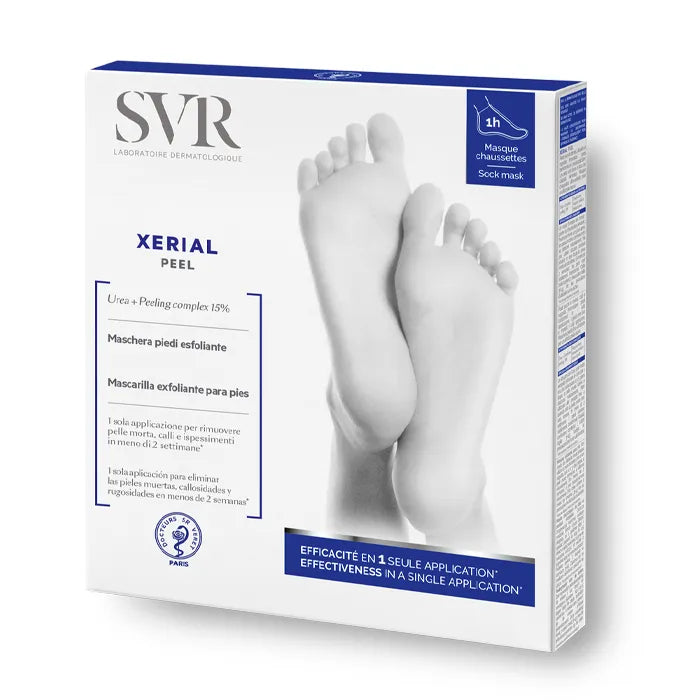 SVR Xérial Peel Exfoliating Foot Mask 2x20ml