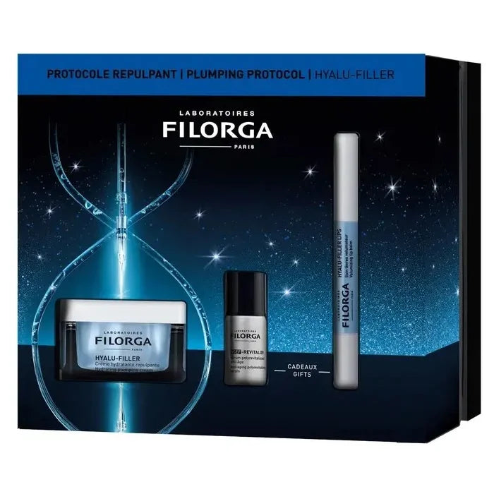 Filorga Hyalu-Filler Hydrating Plumping Cream 50ml 3-Piece Set