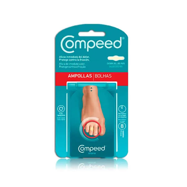 Compeed Blasenpflaster Für Die Zehen 8 Einheiten