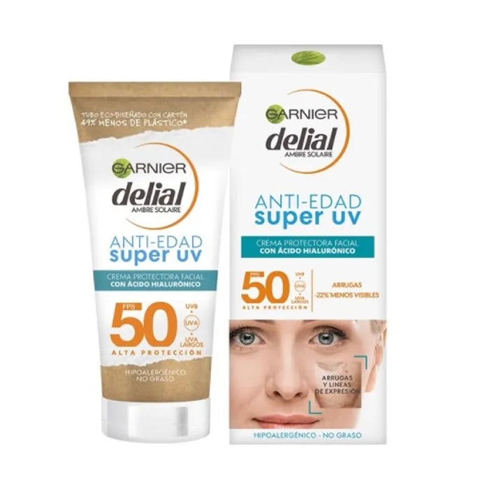 Delial Anti-Aging Super UV Ansigtsbeskyttende Creme SPF50 50 ml