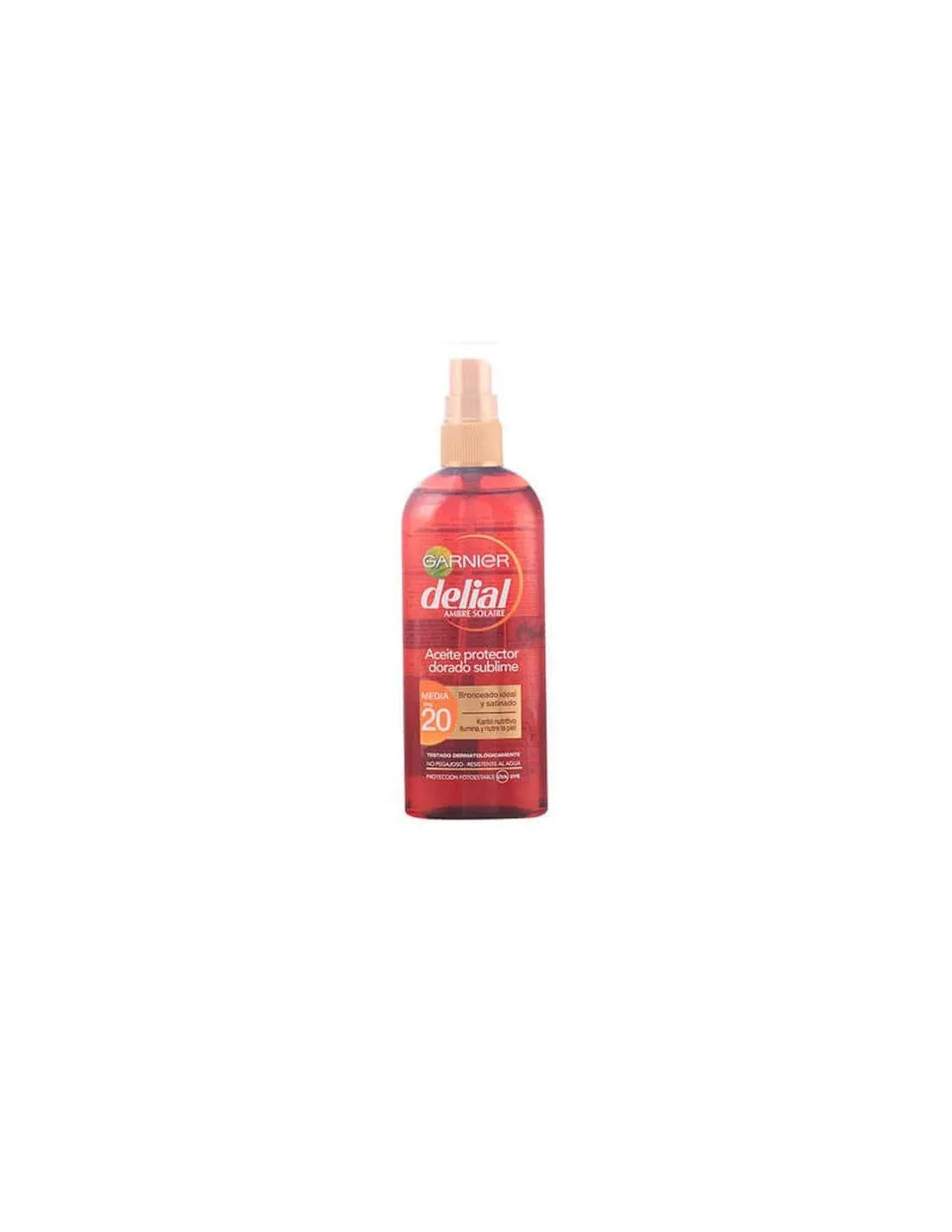 Delial Beskyttende Olie Golden Sublime SPF20 Spray 150ml
