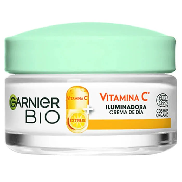 Soin de jour éclat à la vitamine C Garnier Bio 50 ml