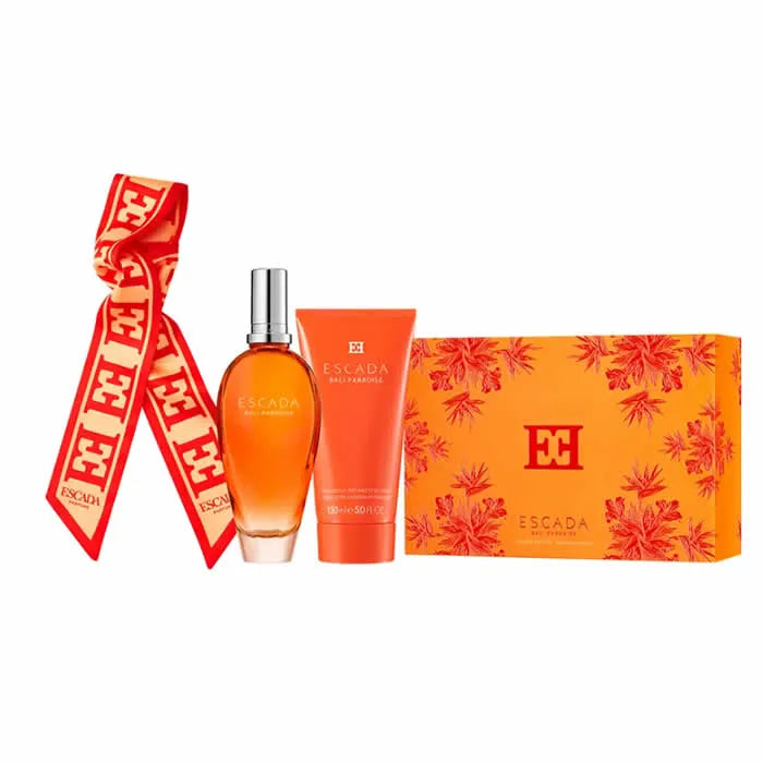 Escada Bali Paradise Eau de Toilette Vaporisateur 100 ml Coffret 3 articles