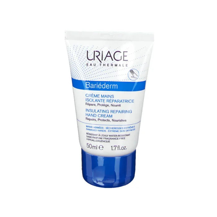 Crema mani riparatrice isolante Uriage Bariéderm 50ml