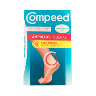 Lot économique de pansements pour ampoules Compeed format moyen 10 unités – emballage