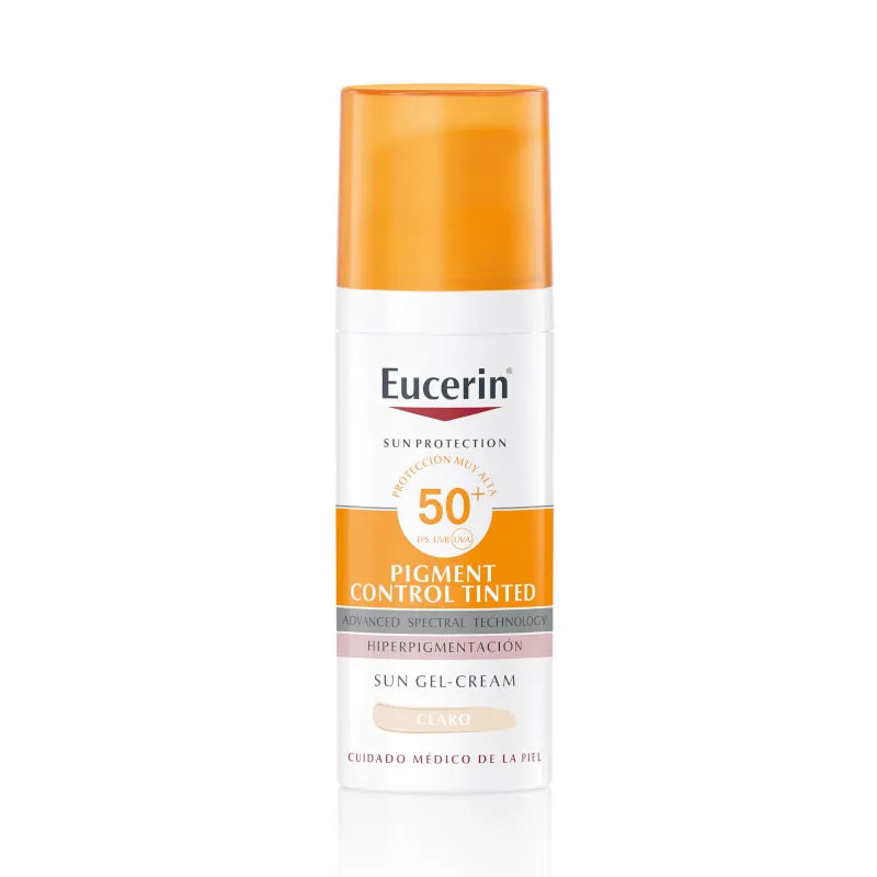 Fluide teinté visage Eucerin Sun Pigment Control SPF50+ 50 ml