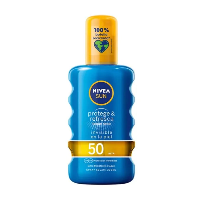 Spray Solaire Nivea Sun Protect & Refresh FPS 50 200 ml