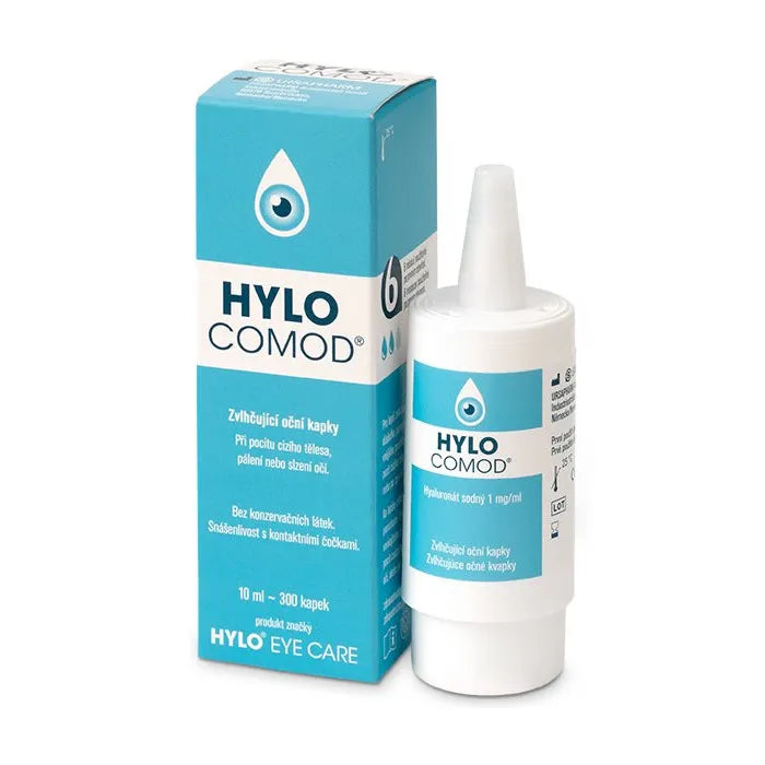 Hylo-Comod øjendråber 10 ml