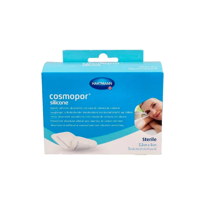 Hartmann Cosmopor Silicone 7,2x5cm 5 pièces