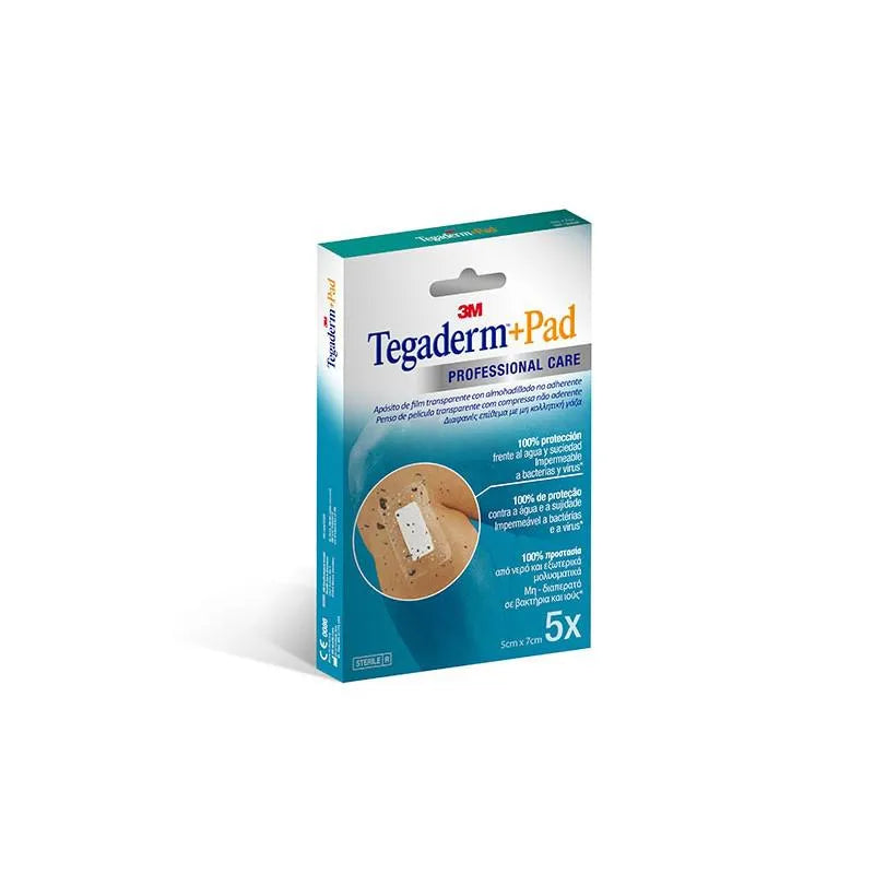 Tegaderm Pad 5x7 cm 5 forbindinger