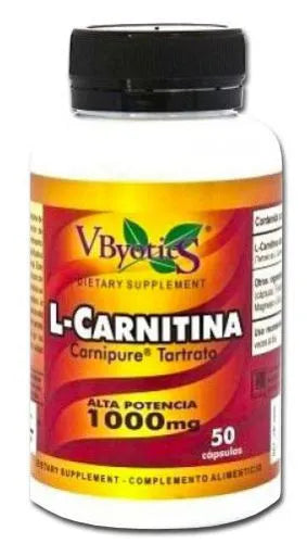 V.byotic L-Carnitina Carnipure 1000 Mg 50 Capsule