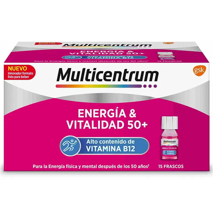Multicentrum Energia & Vitalità 50+ 15x7ml