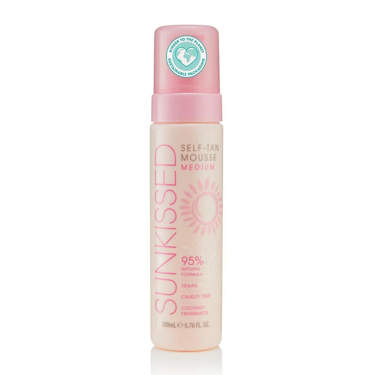 Sunkissed Self-Tan Mousse Medium Kokosduft 200ml