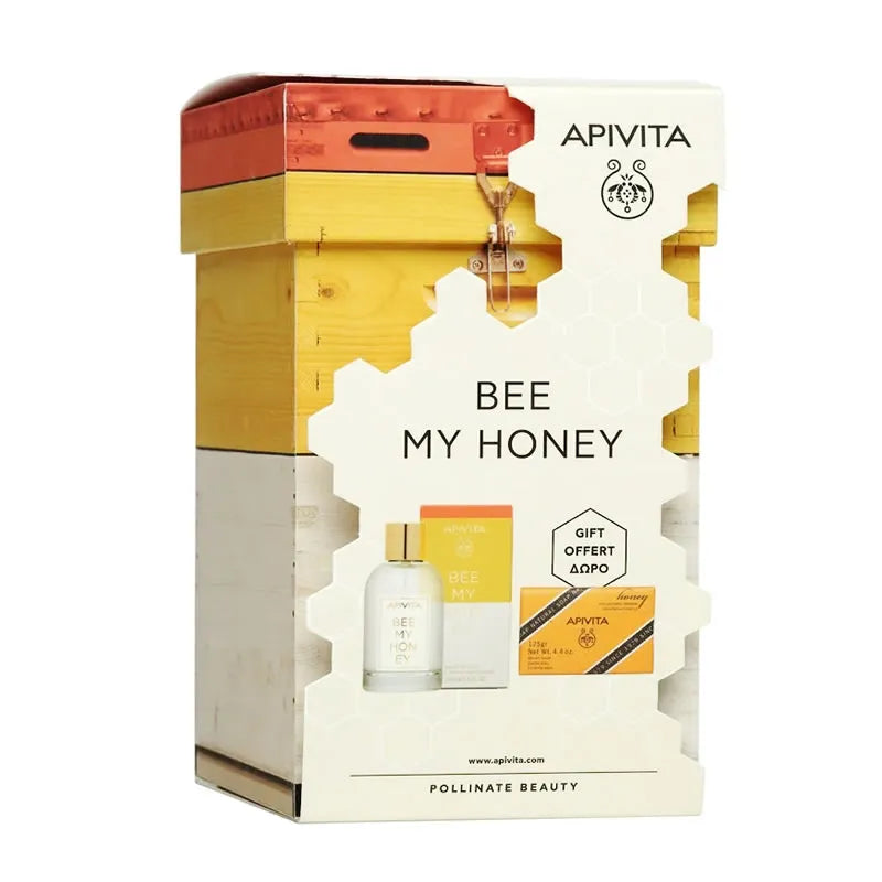 Apivita Bee My Honey Eau De Toilette 100ml 2-Piece Set