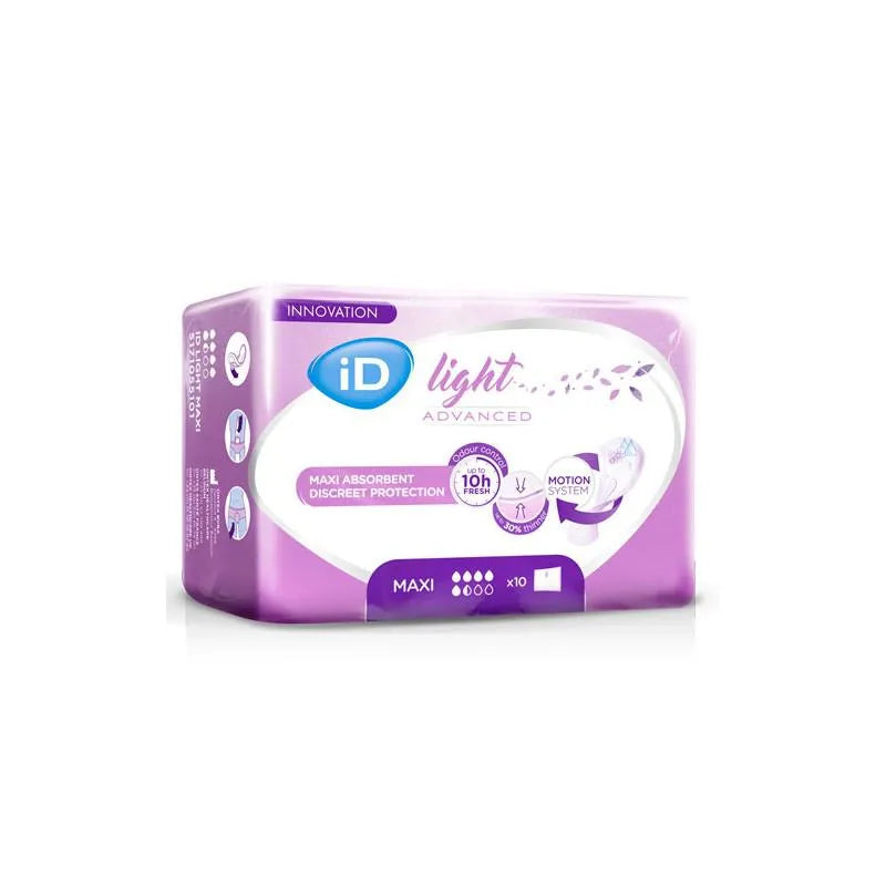 Id Light Inco Ligera Maxi 10 Unidades