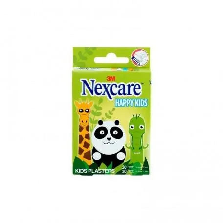 Pansements pour enfants animaux 20 unités assorties Nexcare