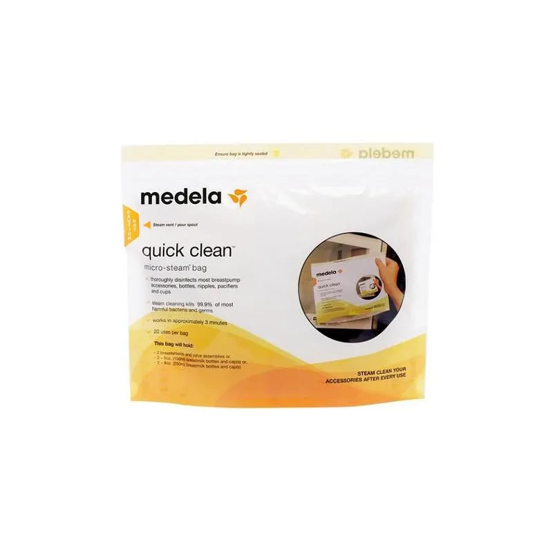 Medela Quick Clean Mikrobølgeovnsposer 5 stk