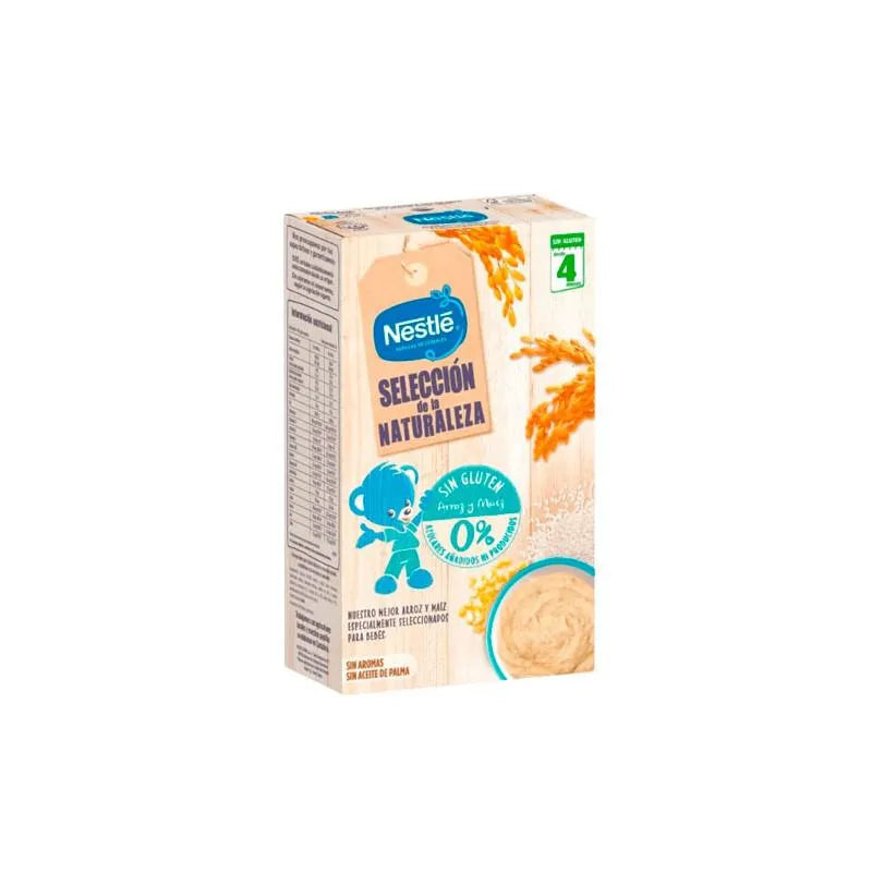 Nestlé Sélection Nature Riz et Maïs sans gluten 4m 330g