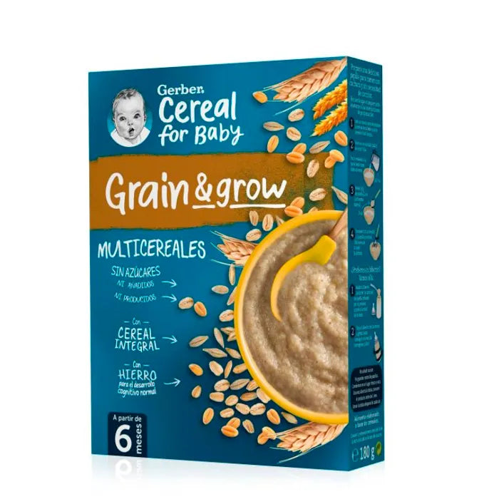 Gerber Papille Multicereali 0% 180g