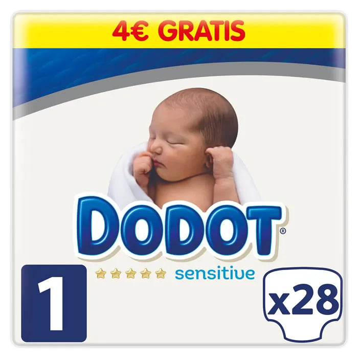 Dodot Protection Plus Sensitive Size 1 28 units