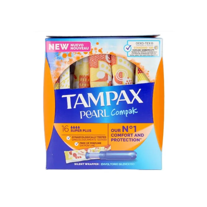 Tampax Pearl Compak Super Plus Tampons 18 stuks