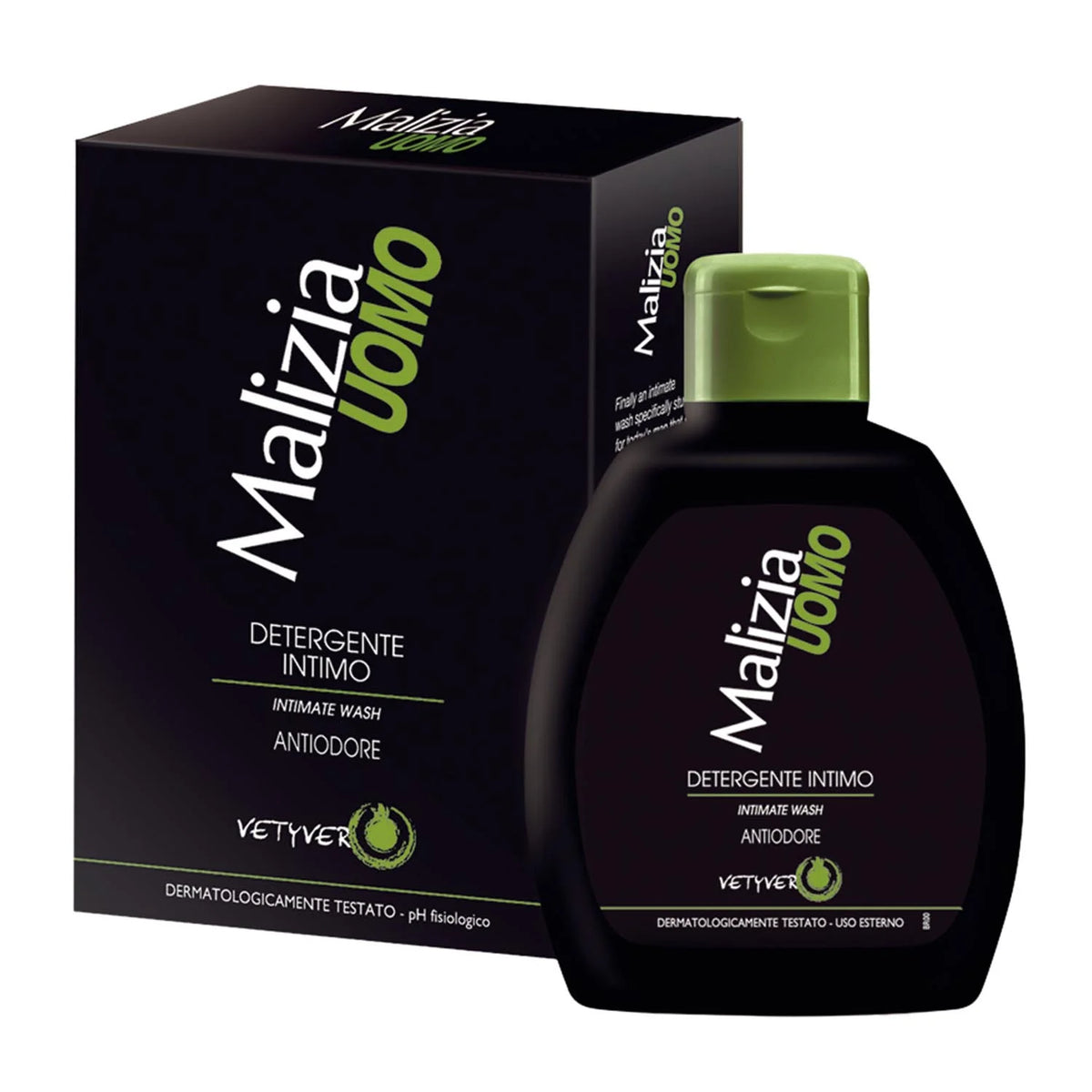 Malizia Uomo Odor-Free Intimate Wash 200ml