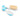 Brosse en poils naturels et peigne bleus Chicco 1U