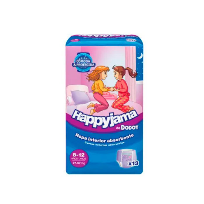 Dodot Happyjama Girl's Night Pants Size 8