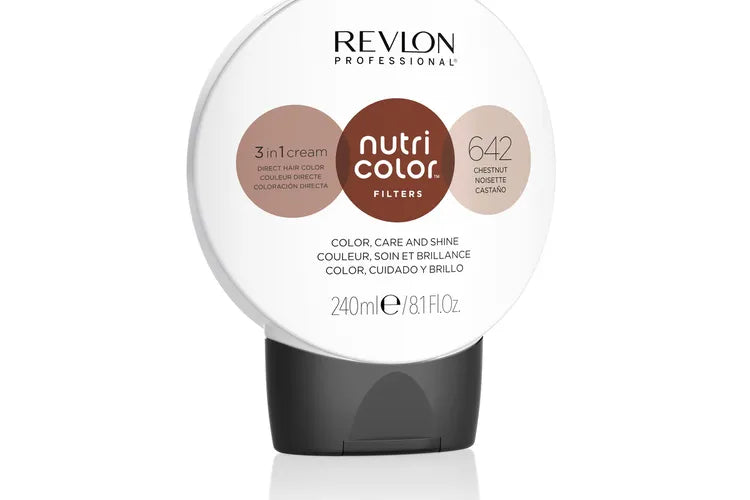 Revlon - Nutri Color Filters Toning 240ml - 642 Châtain