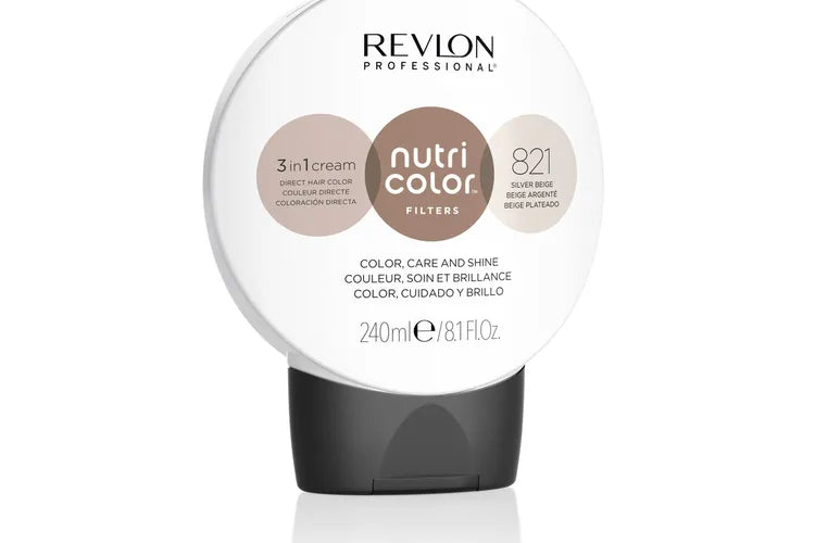 Revlon - Nutri Color Filters Toning 240 ml - 821 Beige Argenté