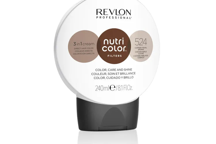 Revlon - Nutri Color Filters Toning 240ml - 524 Brun perlé cuivré