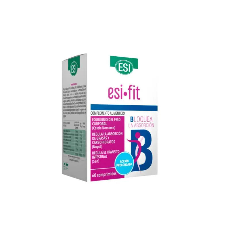 Esi Fit B Block Absorption Long Acting Kosttilskud 60 Tabletter