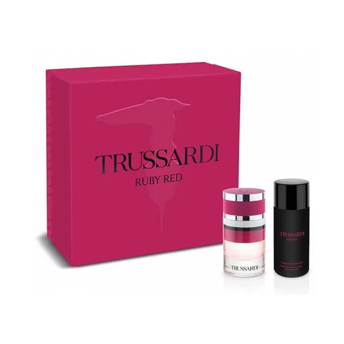 Trussardi Ruby Red Eau de Parfum Vaporisateur 60 ml, lot de 2 articles